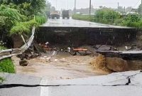 بارش بی سابقه در ۱۰۰ سال اخیر/ احتمال تخریب دومین پل در آستارا