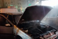آتش بازی یک نفر منجر به آتش سوزی خودرو شد